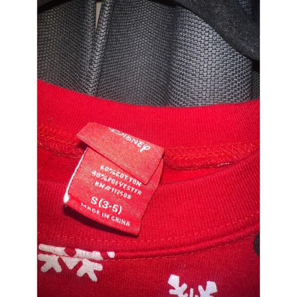 Ugly Christmas Sweater Xmas Sweatshirt Crewneck Size Small Disney Mickey - Picture 2 of 3